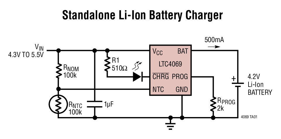 LTC4069Ӧͼһ